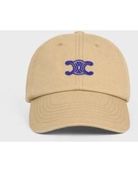Celine - Vivienne Baseball Cap - Lyst