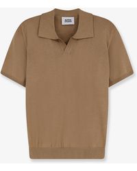 Alpha Studio - Cotton Polo Shirt - Lyst