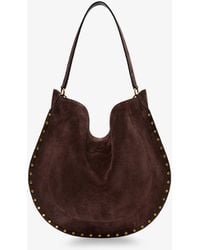 Isabel Marant - Oskan Hobo Suede Shoulder Bag - Lyst
