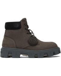 Moncler - "Peak City" Lace-Up Boots - Lyst