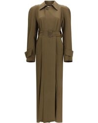 Petar Petrov - Trench Coat Silk - Lyst