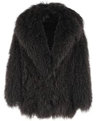 Blancha - Mongolia Fur Coat - Lyst