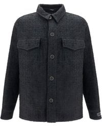 Balmain - Tweed Buttoned Jacket - Lyst