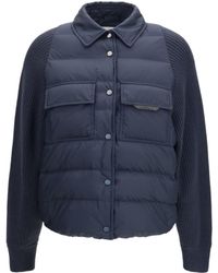Brunello Cucinelli - Wr Padded Jacket - Lyst
