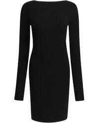 Rick Owens - Sheath Dress With Long Sleeves - Lyst