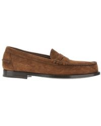 Church's - 'Rowley' Suede Leather Loafers - Lyst