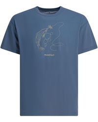 Montbell - T-shirts Blue - Lyst