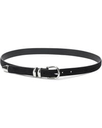 Anderson's - Suede Leather Belt - Lyst