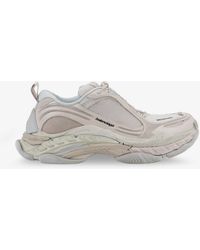 Balenciaga - Triple S.2 Gandient Mesh And Nylon Inserts With Used-Effect - Lyst