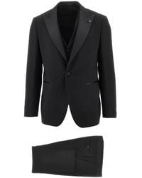 Tagliatore - Super 120's Wool Tuxedo Suit - Lyst