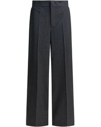 Sa Su Phi - Virgin Wool Blend Trousers - Lyst