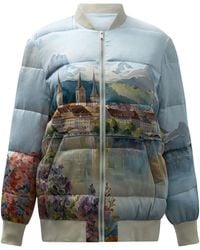 SLEEP NO MORE - "Luzern" Bomber Jacket - Lyst