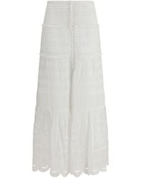 Isabel Marant - Marant Etoile Paoline Long Cotton Skirt - Lyst
