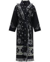 Alanui - Bandana Jacquard Coat/Multi - Lyst