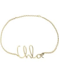 Chloé - Chloã Metal Chain Belt - Lyst