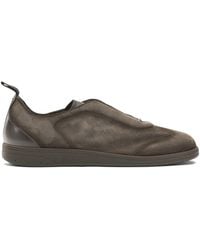 Santoni - Sneaker With Elastic Laces - Lyst