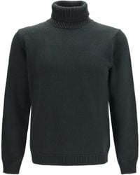 Roberto Collina - Turtleneck Wool Sweater - Lyst