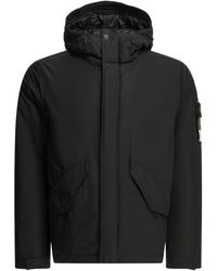 Stone Island - Crinkle Reps Ny Short Down Jacket - Lyst