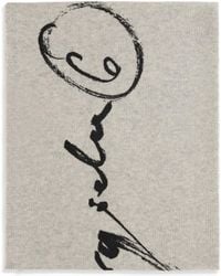 MM6 by Maison Margiela - Signature Knitted Scarf Melange - Lyst