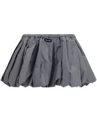 Miu Miu - Balloon Mini Skirt - Lyst