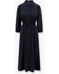 Max Mara - Mxmpelota Long Silk Dress - Lyst