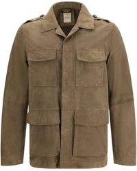 D'Amico - Suede Jacket Liberosuede - Lyst