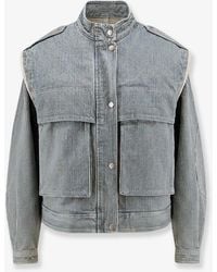 Isabel Marant - Marant Etoile Edany Cotton Twill Jacket - Lyst