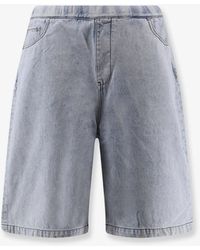 Entire studios - Light-Washed Denim Bermuda Shorts - Lyst