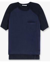 Max Mara - Mxmgolfo Silk And Cashmere Top - Lyst