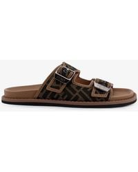 Fendi - Feel Sandals - Lyst
