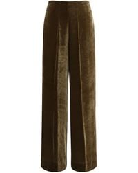 P.A.R.O.S.H. - Velvet Pants - Lyst