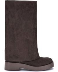 Casadei - Boots Charlie Suede-Effect - Lyst
