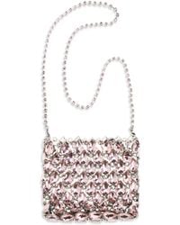 Self-Portrait - Crystal Mesh Pouch - Lyst