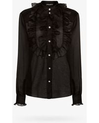 Dolce & Gabbana - Light Knit Shirt - Lyst