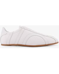 TOTEME - Canvas Low-Top Sneakers With Leather Profiles - Lyst
