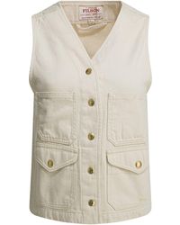 Filson - "Archive Cruiser" Sleeveless Jacket - Lyst