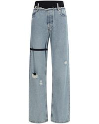 ALAINPAUL - High-Waisted Jeans - Lyst