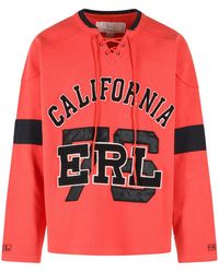 ERL - 'Hockey' Cotton Sweatshirt - Lyst