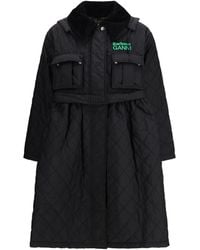 Barbour - Quilted Hooded Coat/Classic Tartan - Lyst