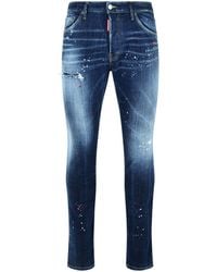 DSquared² - 'Cool Guy' Medium Wash Cotton Denim Jeans - Lyst