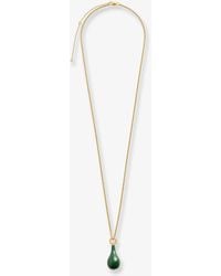TOTEME - Medium Jade Drop Necklace - Lyst