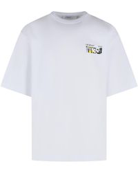 Off-White c/o Virgil Abloh - 'Industrial Arrow' Cotton T-Shirt - Lyst