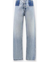 Maison Margiela - Jeans With Patchwork Effect - Lyst