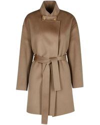 PURO TATTO - Cashmere Blend Coat - Lyst