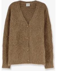 Alysi - Alpaca Blend Cardigan - Lyst