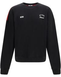 Gcds - Crewneck Sweatshirt With Back Logo - Lyst