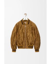 Loewe - Technical Fabric Bomber Jacket - Lyst