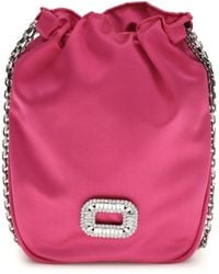 Roger Vivier - Nano Pilgrim Bucket Bag - Lyst