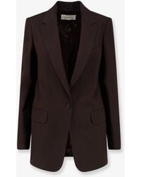 Dries Van Noten - Voles Striped Viscose Blazer - Lyst