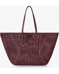 Brunello Cucinelli - Bc Duo Raffia Shoulder Bag - Lyst